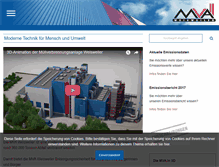 Tablet Screenshot of mva-weisweiler.de